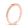 Thumbnail Image 2 of Diamond Heart & Infinity Symbol Open Fashion Ring 1/10 ct tw 10K Rose Gold
