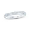 Thumbnail Image 1 of Now + Forever Diamond Quartets Anniversary Ring 1/8 ct tw 10K White Gold