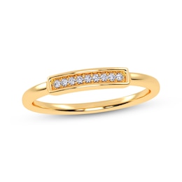 Now + Forever Diamond Anniversary Ring 1/20 ct tw 10K Yellow Gold