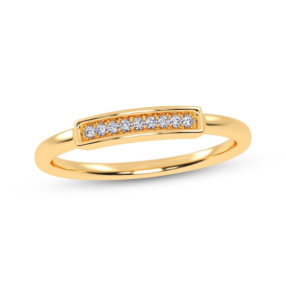 Now + Forever Diamond Anniversary Ring 1/20 ct tw 10K Yellow Gold