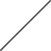 Thumbnail Image 2 of Curb Chain Necklace 4mm Black Ion-Plated Solid Stainless Steel 24&quot;