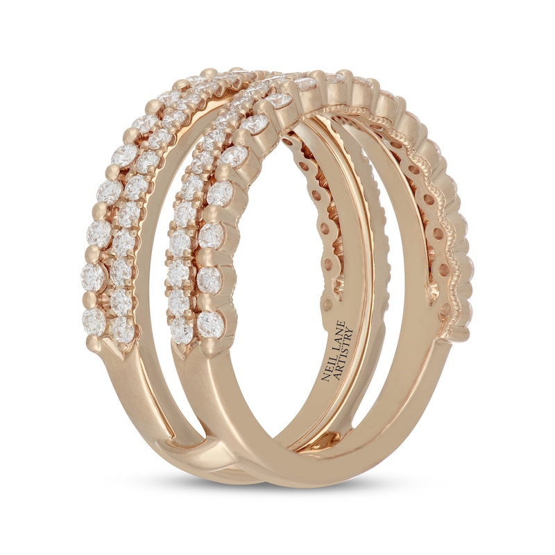 Main Image 2 of Neil Lane Artistry Lab-Grown Diamond Enhancer Ring 1 ct tw 14K Yellow Gold