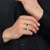 Thumbnail Image 5 of Men's Black Diamond Dragon Ring 1/2 ct tw 10K Yellow Gold