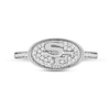 Thumbnail Image 2 of True Fans San Francisco 49ers 1/15 ct tw Diamond Ring Sterling Silver
