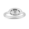 Thumbnail Image 3 of True Fans San Francisco 49ers 1/15 ct tw Diamond Ring Sterling Silver