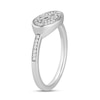 Thumbnail Image 5 of True Fans San Francisco 49ers 1/15 ct tw Diamond Ring Sterling Silver