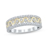 Thumbnail Image 1 of Now + Forever Diamond Anniversary Ring 1/2 ct tw 10K Two-Tone Gold