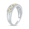 Thumbnail Image 2 of Now + Forever Diamond Anniversary Ring 1/2 ct tw 10K Two-Tone Gold