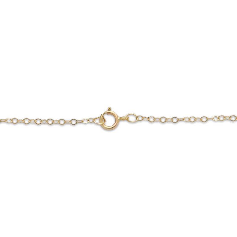 Main Image 3 of Children's Saint Michael Medallion Necklace 14K Yellow Gold 13"
