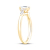 Thumbnail Image 2 of Now + Forever Lab-Grown Diamonds Pear-Shaped Engagement Ring 3/4 ct tw 14K Yellow Gold