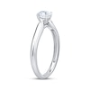 Thumbnail Image 2 of Now + Forever Oval-Cut Diamond Solitaire Engagement Ring 1/3 ct tw 10K White Gold (I/I1)