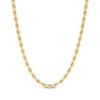 Thumbnail Image 1 of 2.5mm Silk Rope Chain Necklace Solid 10K Yellow Gold 20"