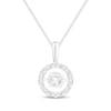 Thumbnail Image 1 of Unstoppable Love Lab-Grown Diamond Necklace 1/2 ct tw 10K White Gold 19"