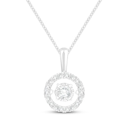 Unstoppable Love Lab-Grown Diamond Necklace 1/2 ct tw 10K White Gold 19"