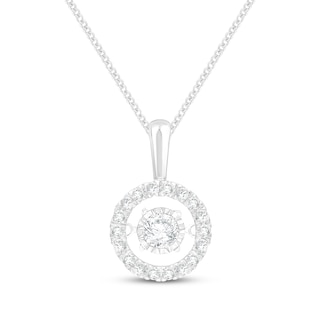 Unstoppable Love Lab-Grown Diamond Necklace 1/2 ct tw 10K White Gold 19"