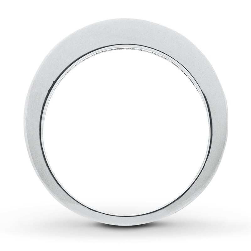 Diamond Wedding Band 3/8 ct tw Round-Cut 14K White Gold