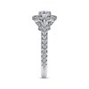 Neil Lane Diamond Engagement Ring 1-1/8 ct tw Round-cut 14K White Gold