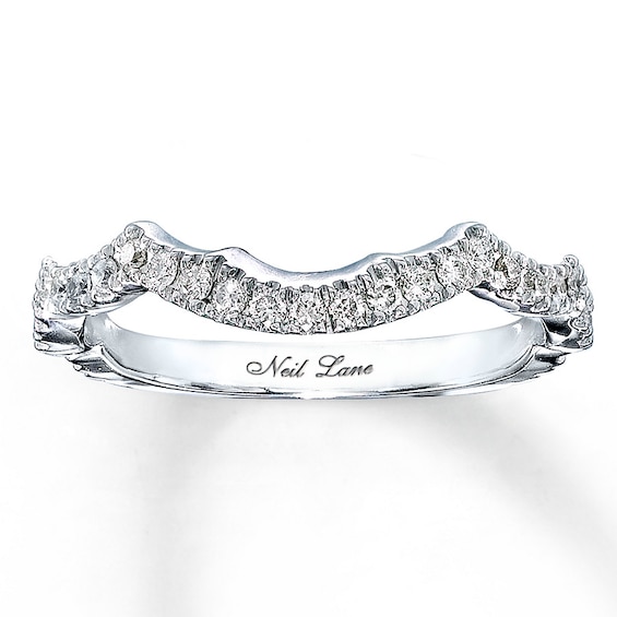 Neil Lane Wedding Band 1/3 ct tw Diamonds 14K White Gold