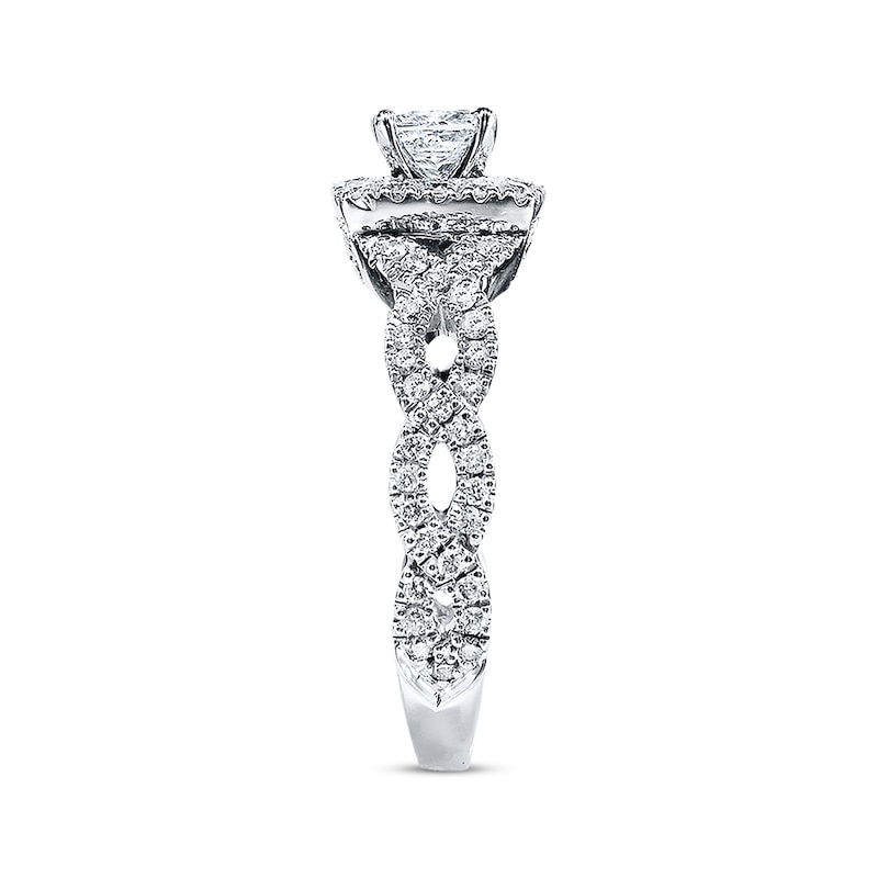 Main Image 2 of Neil Lane Engagement Ring 1 ct tw Diamonds 14K White Gold