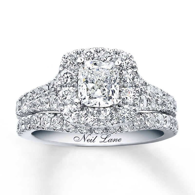 Neil Lane Bridal Set 2-1/2 ct tw Diamonds 14K White Gold