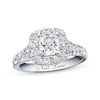 Neil Lane Diamond Engagement Ring 2-1/6 ct tw Cushion-cut  14K White Gold