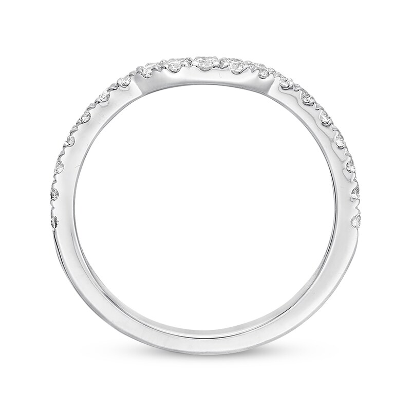 Neil Lane Round Diamond Wedding Band 3/8 ct tw 14K White Gold