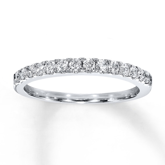 Diamond Wedding Band 1/3 Carat tw 14K White Gold