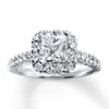 Thumbnail Image 1 of Diamond Engagement Ring 1-5/8 ct tw Princess-cut 14K White Gold