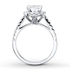 Thumbnail Image 2 of Diamond Engagement Ring 1-5/8 ct tw Princess-cut 14K White Gold