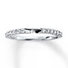 Thumbnail Image 0 of Diamond Wedding Band 1/5 ct tw Round-cut 14K White Gold