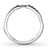 Thumbnail Image 1 of Diamond Wedding Band 1/5 ct tw Round-cut 14K White Gold