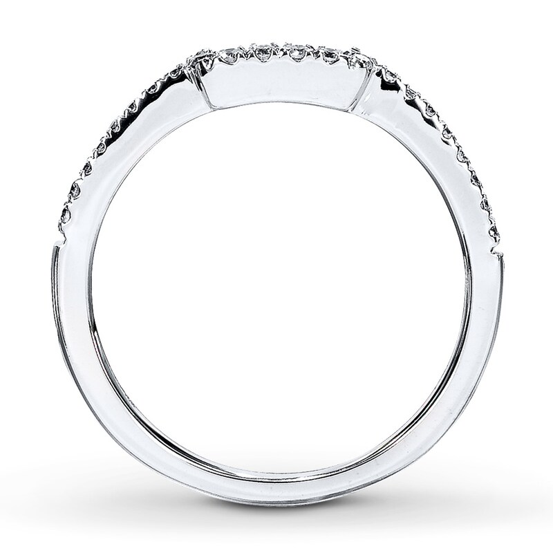 Diamond Wedding Band 1/6 ct tw Round-cut 14K White Gold