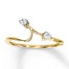 Thumbnail Image 0 of Diamond Wedding Band 1/15 ct tw Round-cut 14K Yellow Gold