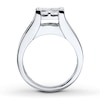 Thumbnail Image 1 of Diamond Engagement Ring 2-3/4 ct tw Princess-cut 14K White Gold