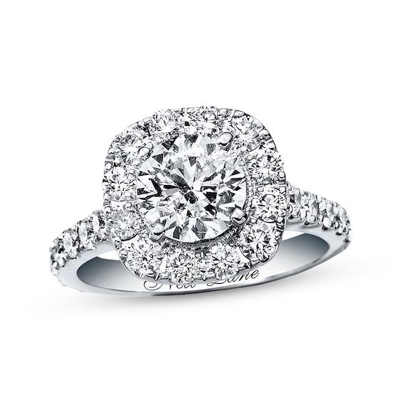 Neil Lane Engagement Ring 2-3/4 ct tw Diamonds 14K White Gold | Kay