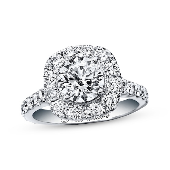 Neil Lane Engagement Ring 2-3/4 ct tw Diamonds 14K White Gold