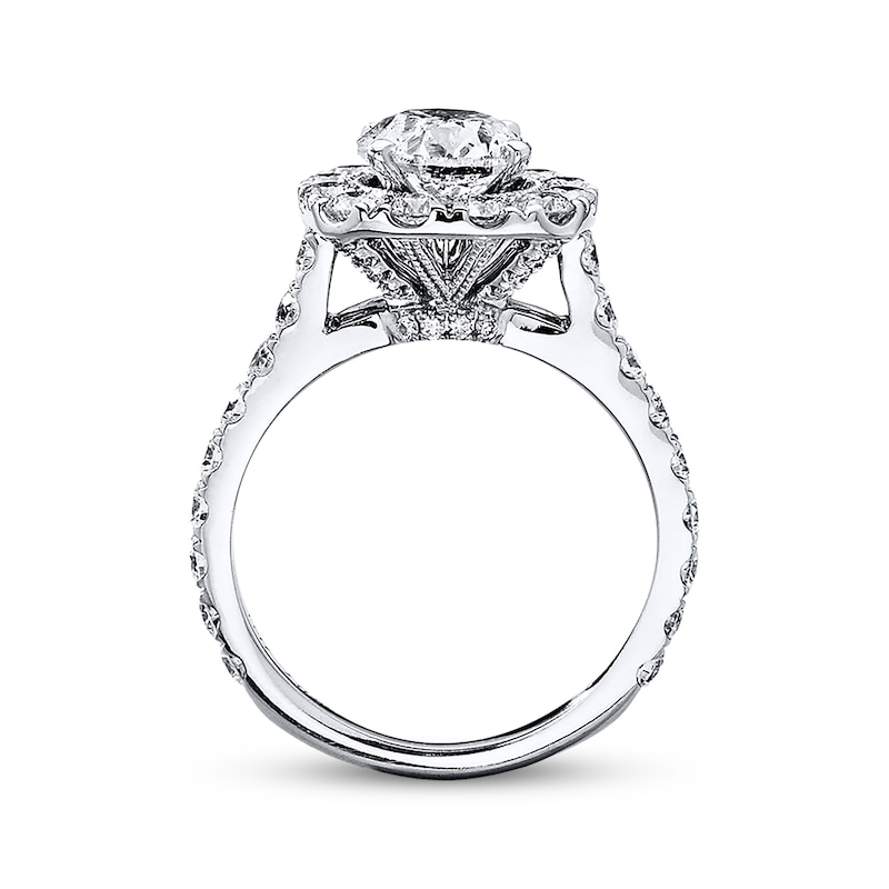 Neil Lane Engagement Ring 2-3/4 ct tw Diamonds 14K White Gold | Kay