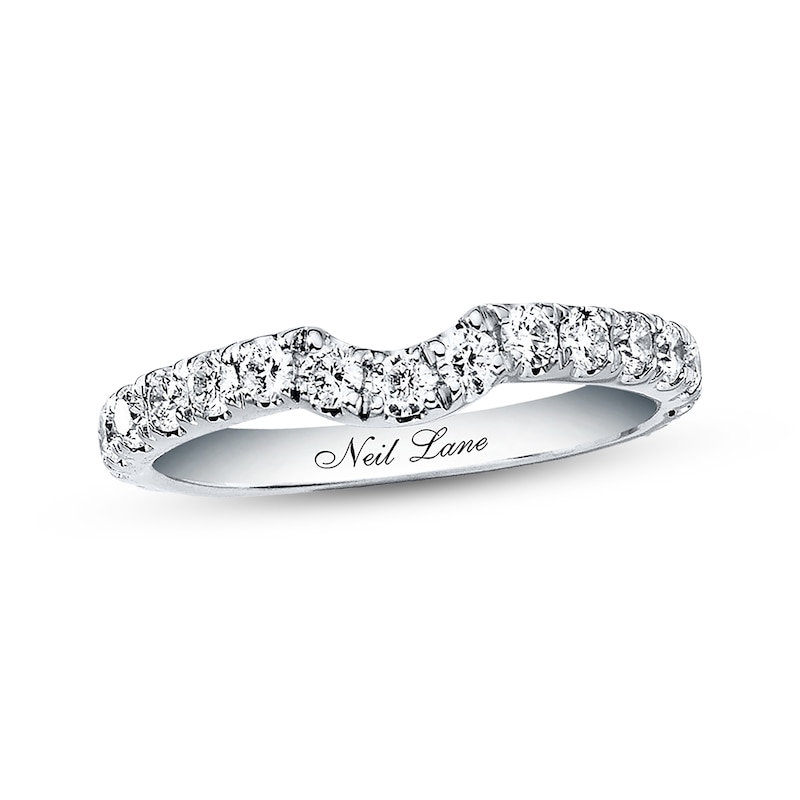 Main Image 1 of Neil Lane Round Diamond Wedding Band 5/8 ct tw 14K White Gold