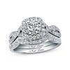 Neil Lane Bridal Set 7/8 ct tw Diamonds 14K White Gold