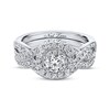 Neil Lane Bridal Set 7/8 ct tw Diamonds 14K White Gold