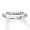 Thumbnail Image 0 of Diamond Wedding Band 1/6 ct tw Round-cut 14K White Gold