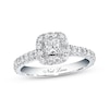 Thumbnail Image 0 of Neil Lane Princess-cut Diamond Engagement Ring 7/8 ct tw 14K White Gold