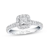 Thumbnail Image 1 of Neil Lane Princess-cut Diamond Engagement Ring 7/8 ct tw 14K White Gold