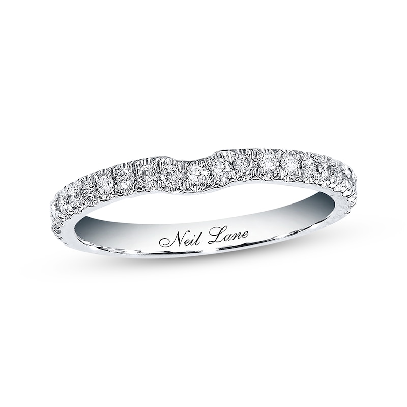 Neil Lane Wedding Band 1/5 ct tw Diamonds 14K White Gold