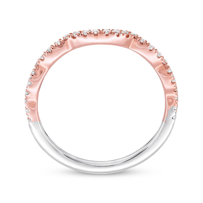 Neil Lane Wedding Band 1/5 ct tw Diamonds 14K Two-Tone Gold