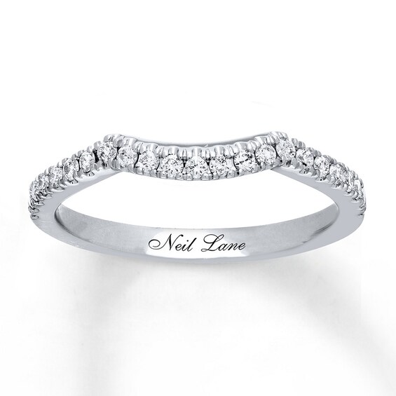Neil Lane Wedding Band 1/4 ct tw Diamonds 14K White Gold