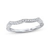 Thumbnail Image 0 of Diamond Wedding Band 1/8 ct tw Round-cut 14K White Gold