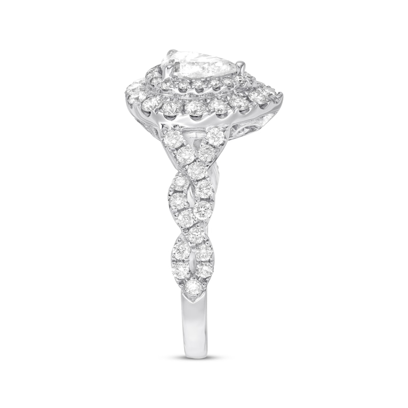 Main Image 2 of Neil Lane Engagement Ring 1-1/8 ct tw Diamonds 14K White Gold