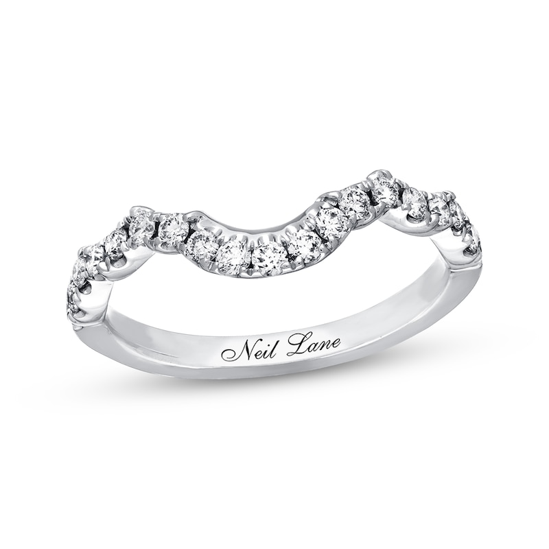 Main Image 1 of Neil Lane Round Diamond Wedding Band 3/8 ct tw 14K White Gold