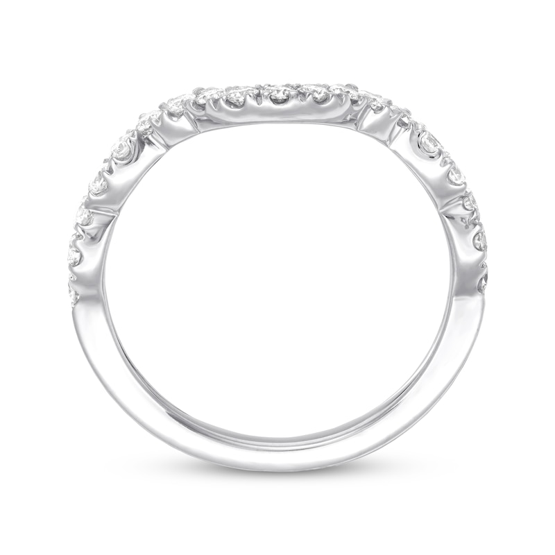 Neil Lane Round Diamond Wedding Band 3/8 ct tw 14K White Gold